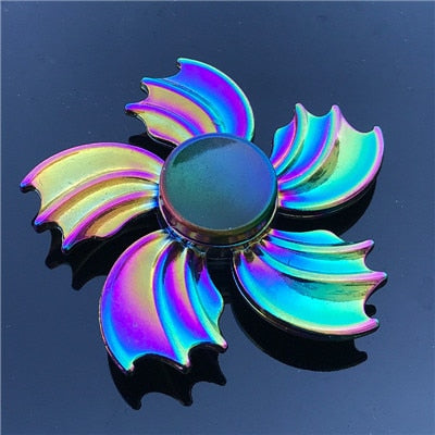 Generic Fidget Rainbow Spinner Metal Hand Spiner EDC Spinner